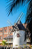 Mauritius, Bezirk Port-Louis, Port-Louis, Windmühle aus dem Jahr 1736, restauriert in den 90er Jahren, beherbergt das Windmühlenmuseum