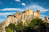 Spain, Aragon, province of Huesca, Sierra de Guara, Alquézar village