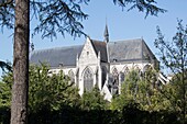 Frankreich, Loiret, Loiretal, von der UNESCO zum Weltkulturerbe erklärt, Cléry-Saint-André, Basilika Notre-Dame-de-Cléry