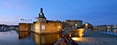 Frankreich, Finistere, Concarneau, Stadt mit Stadtmauer