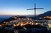 Spanien, Andalusien, Costa del Sol, Provinz Malaga, Casares, weißes Dorf im Hinterland (Pueblos blancos)