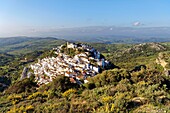 Spanien, Andalusien, Costa del Sol, Provinz Malaga, Casares, weißes Dorf im Hinterland (Pueblos blancos)