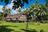 Papua New Guinea, East Sepik Province, Sepik River Region, Palimbe Village, House of Spirits (Haustambaran) named Paiembit