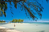 Mauritius, Bezirk Riviere Noire, Strand Prairie