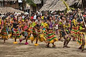 Papua New Guinea, Gulf Province, Moveave Village, traditional festival called sing-sing