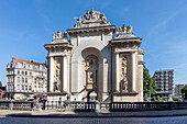 France, Nord, Lille, La Porte de Paris