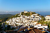 Spanien, Andalusien, Costa del Sol, Provinz Malaga, Casares, weißes Dorf im Hinterland (Pueblos blancos)