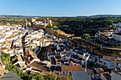 Spain, Andalusia, Cadiz Province, Setenil de las Bodegas, Ruta de los Pueblos Blancos (white villages road), the village