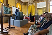 Frankreich, Indre et Loire, das Loiretal gehört zum Weltkulturerbe der UNESCO, Montbazon, Schloss Artigny, 27. Auktion Gartenfest Rouillac, Auktion