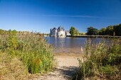 Frankreich, Loiret, Loiretal, La Bussière, Schloss La Bussière