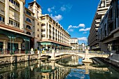 Mauritius, Port-Louis district, Port-Louis, Caudan Waterfront, one of the major tourist attractions in the city, houses many shops, restaurants, hotels and museum