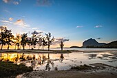 Mauritius, Bezirk Riviere Noire, Strand Prairie und Morne Brabant, von der UNESCO zum Weltkulturerbe erklärt