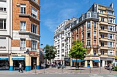 France, Nord, Lille, PlaPlace du Vieux Marché Aux Chevaux, Rue du Molinel