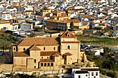 Spanien, Andalusien, Costa del Sol, Provinz Malaga, Antequera, weißes Dorf, Iglesia del Carmen