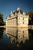 Frankreich, Indre et Loire, Loire-Tal, von der UNESCO zum Weltkulturerbe erklärt, Azay-le-Rideau, Schloss Azay-le-Rideau