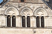 Frankreich, Loiret, Loiretal, von der UNESCO zum Weltkulturerbe erklärt, Saint-Benoit-sur-Loire, romanisches Haus