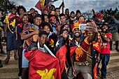 Papua New Guinea, National Capitale district, Port Moresby, Waigani District, Independence Hill, Independence Day celebration held each year on September 16