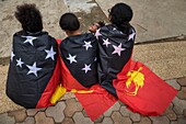 Papua New Guinea, National Capitale district, Port Moresby, Waigani District, Independence Hill, Independence Day celebration held each year on September 16