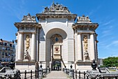 France, Nord, Lille, Place Simon Vollant, Porte de Paris