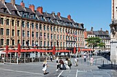 France, Nord, Lille, Place du Théatre