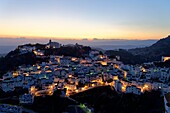 Spanien, Andalusien, Costa del Sol, Provinz Malaga, Casares, weißes Dorf im Hinterland (Pueblos blancos)