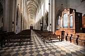 Frankreich, Loiret, von der UNESCO zum Weltkulturerbe erklärtes Loiretal, Cléry-Saint-André, Basilika Notre-Dame-de-Cléry