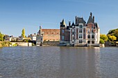 Frankreich, Loiret, Loiretal, La Bussière, Schloss La Bussière