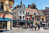 France, Nord, Lille, PlaPlace du Vieux Marché Aux Chevaux