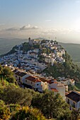 Spanien, Andalusien, Costa del Sol, Provinz Malaga, Casares, weißes Dorf im Hinterland (Pueblos blancos)