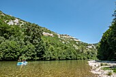 France, Lozère, Gorges du Tarn, kayak