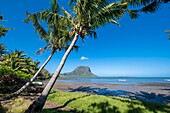 Mauritius,Bezirk Riviere Noire,La Gaulette,Morne Brabant von der UNESCO zum Weltkulturerbe erklärt