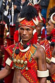 Indien,Nagaland,Kisima,Naga-Hornvogelfest