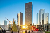 Frankreich,Hauts de Seine,La Defense,Geschäftsviertel,Die Rote Spinne von Alexander Calder