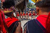 Indien,Nagaland,Kisima,Naga-Hornvogelfest