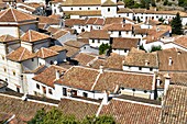 Spanien,Andalusien,Provinz Cádiz,Grazalema,Naturpark Sierra de Grazalema,Weißes Dorf (Pueblos Blancos) an der Straße der weißen Dörfer (Ruta de los Pueblos Blancos)