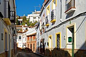 Spanien,Andalusien,Costa del Sol,Provinz Malaga,Weiße Dörfer (Pueblos Blancos),Das Bergdorf Gaucin