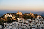 Spanien,Andalusien,Costa del Sol,Provinz Malaga,Casares,weißes Dorf im Hinterland (Pueblos blancos)