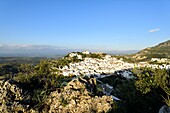 Spanien,Andalusien,Costa del Sol,Provinz Malaga,Casares,weißes Dorf im Hinterland (Pueblos blancos)