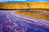 Kenia,Magadi-See,Rift Valley,Soda (Luftaufnahme)