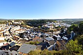 Spain, Andalusia, Cadiz Province, Setenil de las Bodegas, Ruta de los Pueblos Blancos (white villages road), the village