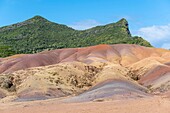 Mauritius,Bezirk Riviere Noire,Chamarel,Sieben farbige Erden