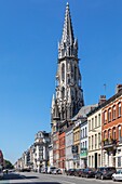 France, Nord, Lille, Rue Nationale, Church of the Sacred Heart