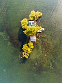 Kanada,Ontario,Thousand Islands (1000 Inseln) bei Gananoque (Luftaufnahme)