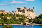 Canada, Ontario province, Ottawa, Fairmont Hotel or Laurier Castle