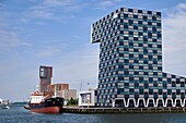 Netherlands, South Holland, Rotterdam, Shipping and Transport College by the architects Neutelings Riedijk