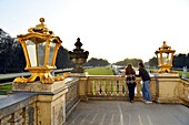 Deutschland,Bayern,München,Schloss Nymphenburg im Barockstil,die ehemalige Residenz der Kurfürsten und Könige von Bayern