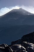 Italy, Sicily, Mount Etna Regional Nature Park, Mount Etna, UNESCO World Heritage Site, North Slope, Beef valley