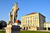 Deutschland,Bayern,München,Schloss Nymphenburg im Barockstil,die ehemalige Residenz der Kurfürsten und Könige von Bayern