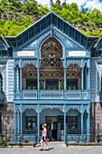 Georgien,Region Samtskhe-Javakheti,Ferienort Borjomi,historisches Gebäude aus dem Jahr 1892 für den iranischen Konsul,heute Vier-Sterne-Hotel Golden Tulip Borjomi