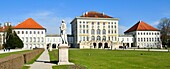 Deutschland,Bayern,München,Schloss Nymphenburg im Barockstil,die ehemalige Residenz der Kurfürsten und Könige von Bayern